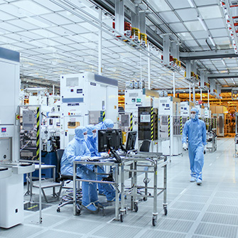 Factory interior