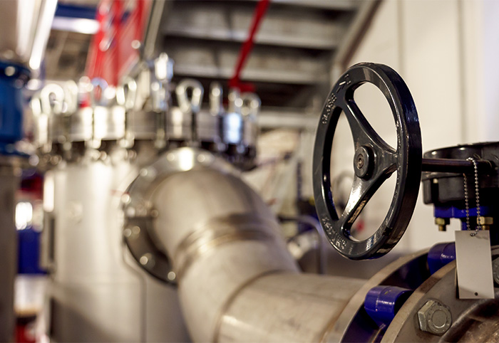 Close-up of water pipes