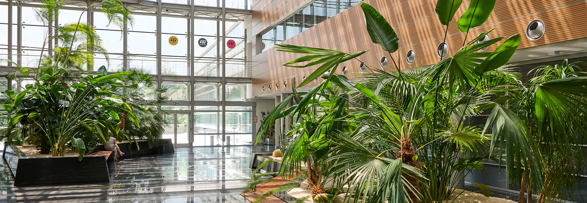 Foyer of the Headquarters, ST Geneva, Switzerland (photo)