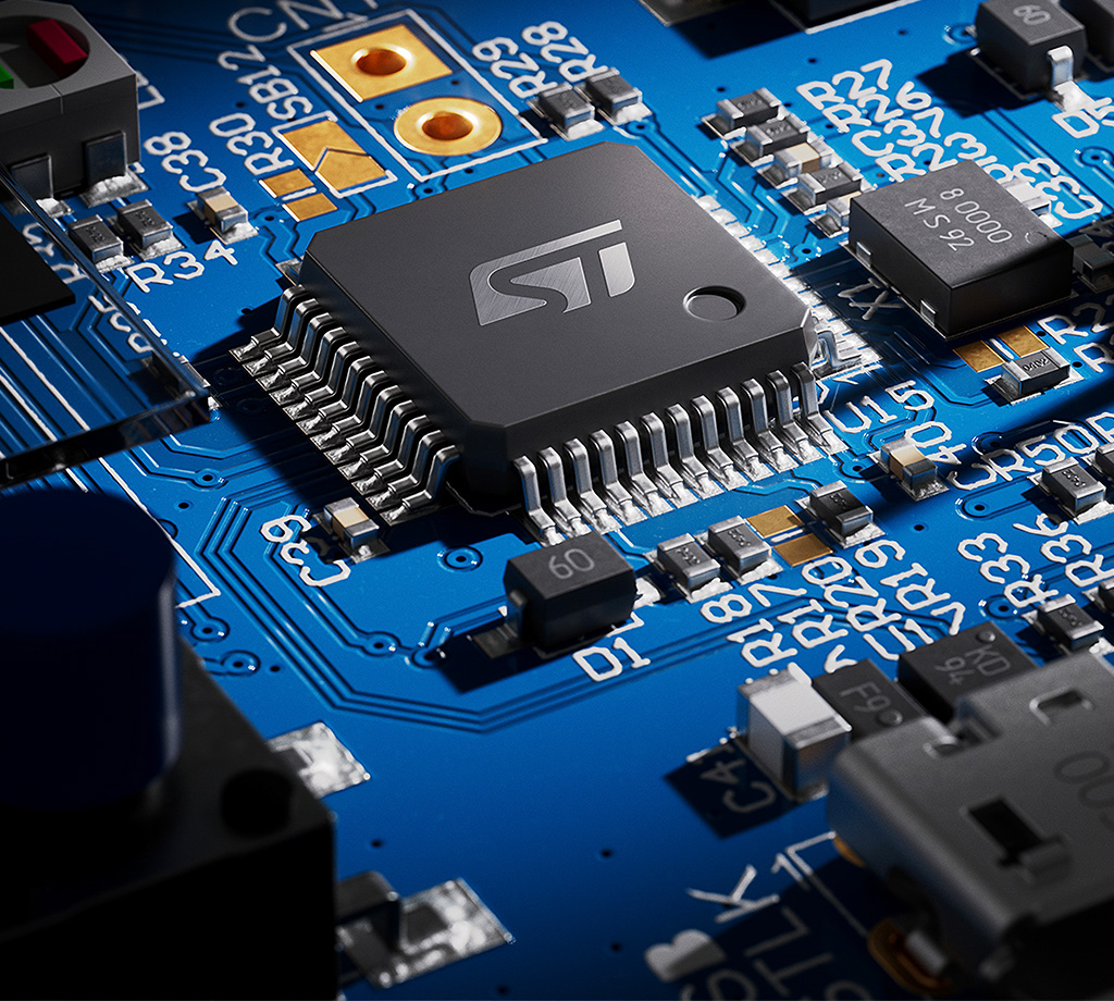 Close up of a microchip (photo)